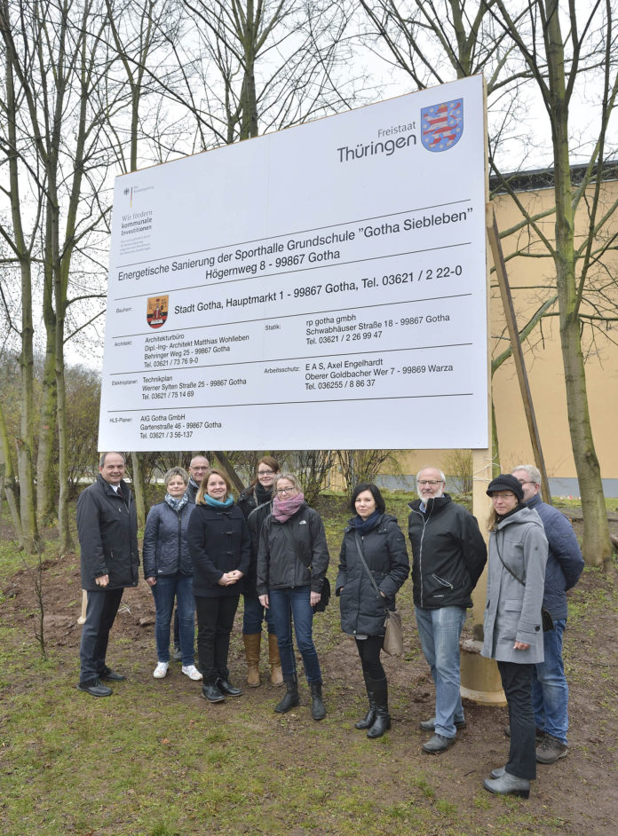 164-2016 Energetische Sanierung der Sporthalle der Grundschule Gotha-Siebleben- Lutz Ebhardt