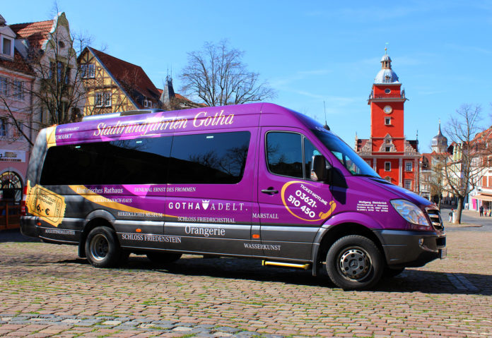 PM 24-2016 - Gotha knftig bequem im Kleinbus entdecken