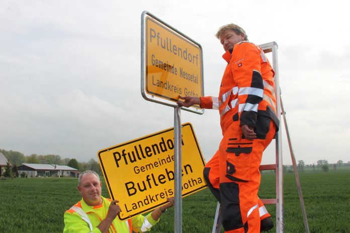 Ortseingangsschild Pfullendorf