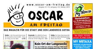 Oscar am Freitag - 25.10.2019