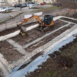 Fertiges Streifenfundament 05.02.2021