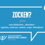 2 – Vokabeln zur jüdischen Kultur – zocken (Stiftung S=?iso-8859-1?Q?chloss_Friedenstein_Goth