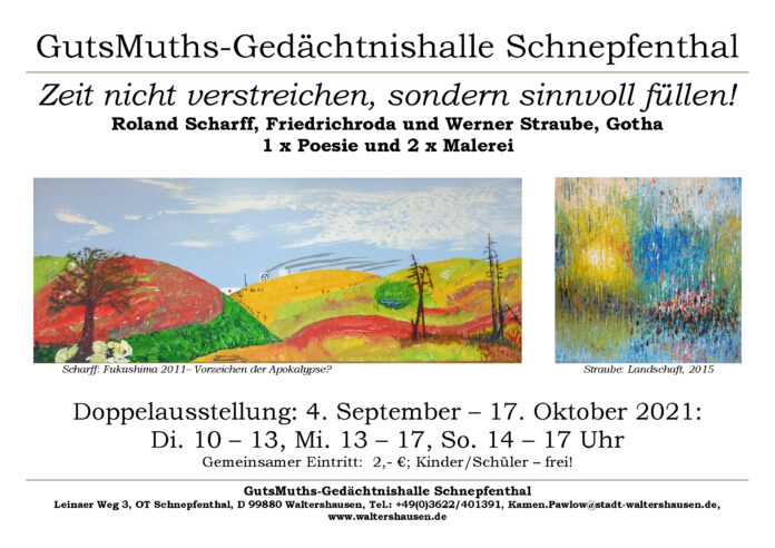 Poster Scharff+Straube 21