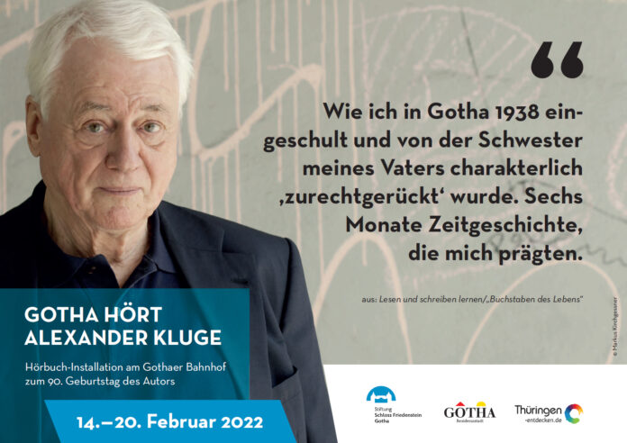 Gotha hört Alexander Kluge (Plakat 1)