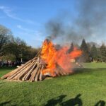 Osterfeuer am Datenberg