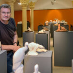 Peter Mildner in seiner Ausstellung III_SSFG_Foto Lutz Ebhardt