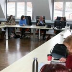 Diskussionsrunde der Studierenden. Foto: Kreissparkasse Gotha