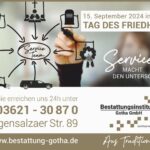 Banner Tag des Friedhofs