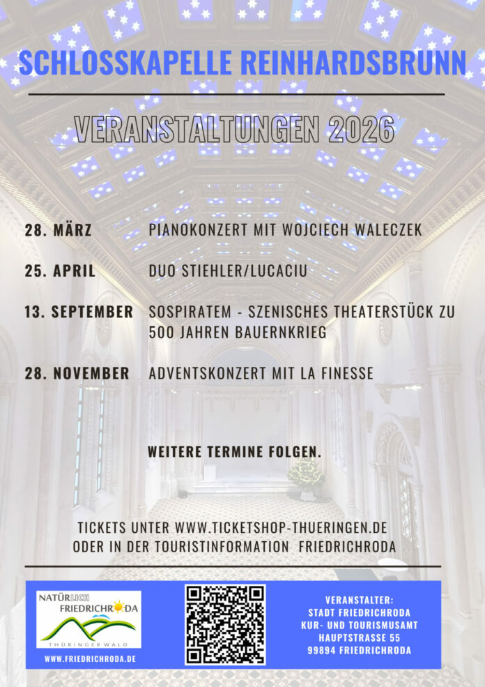 Konzerte Schlosskapelle 2026