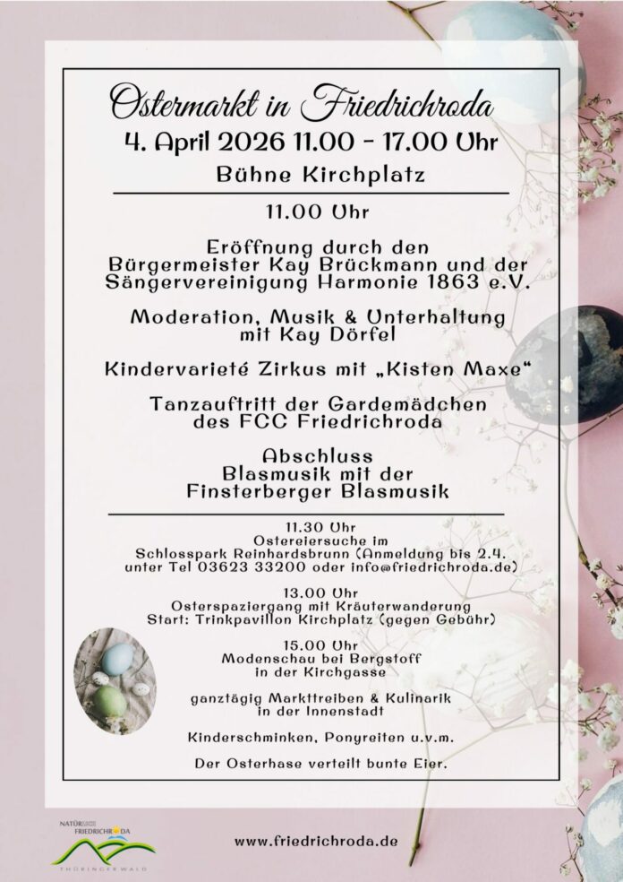 Plakat Ostermarkt 2026