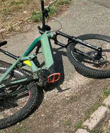 das aufgefundene Fahrrad