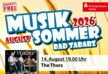 Rock, Elektro, Beat: Musikalisches Wochenende in Bad Tabarz
