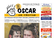 „Oscar am Freitag” für Gotha und den Landkreis, Ausgabe 7 vom 31.07.2026