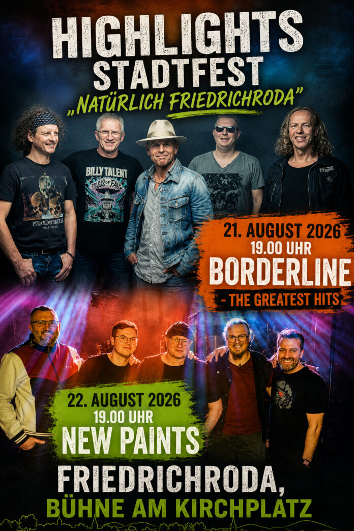 Plakat New Paints und Borderline