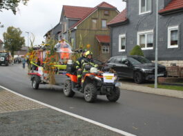 Erntedankumzug in Crawinkel
