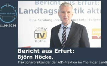 Bericht aus Erfurt nach September-Landtagssitzung: im Gespräch mit Björn Höcke, AfD-Fraktionschef