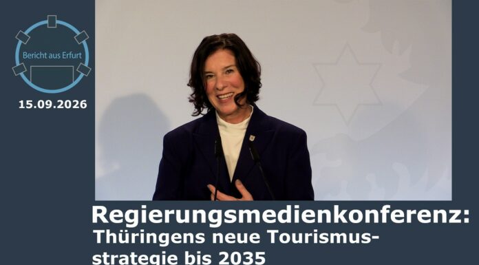 Regierungsmedienkonferenz: Thüringens neue Tourismusstrategie