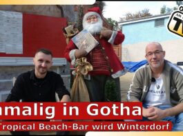 Ein „Winterdorf” entsteht in Gotha